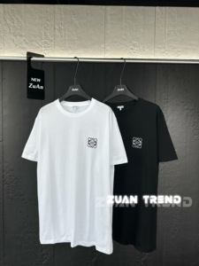 【zuan】loewe/罗意威 23ss春夏 经典logo刺绣圆领套头短袖t恤