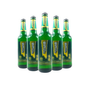 沈阳特产老雪花啤酒 雪花淡爽啤酒玻璃瓶装 500ml*6/12瓶多省包邮