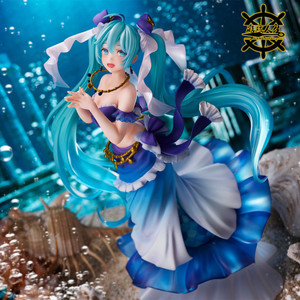 预定 日版 taito 初音未来 人鱼公主 miku美人鱼 ver. 景品手办