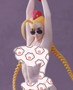 街头霸王 嘉米 最新泳装版 3d打印模型数据stl人物手办高精素材