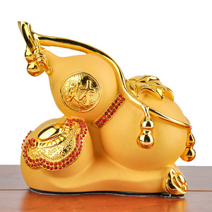 招财沙金葫芦摆件