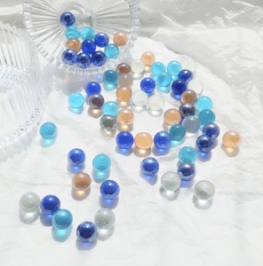 14mm玻璃球彩色透明弹珠弹珠机专用玻璃珠儿童超市游戏机DIY配件