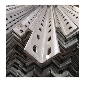 冲孔角钢热镀锌花角钢万能角铁带孔角钢可定制切割厂发