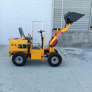 小型装载机 910单杠柴油动力 四驱小铲车 农村铲土装车小装机