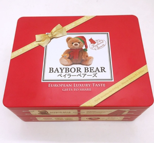 现货包邮贝勒熊baybor bear什锦饼干598g点心糕点早餐吃休闲零食