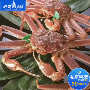 北京闪送 2-3斤/只鲜活海鲜 大板蟹 松叶蟹 长脚蟹 雪蟹 帝王蟹
