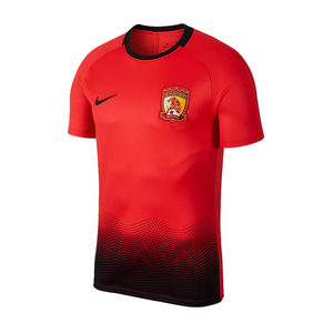 广州足球俱乐部官方球迷产品 2019赛季官方训练服  短袖球队装备