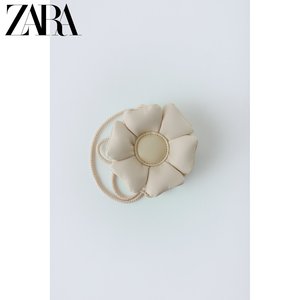 ZARA 24春季新品 儿童包婴童 花朵形装饰斜挎包 1507330 002