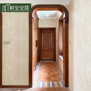 弧形门套拱形客厅