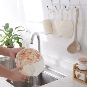 丝瓜络洗碗刷批发丝瓜瓤干丝瓜洗碗布抹布老洗锅刷碗不沾油百洁布