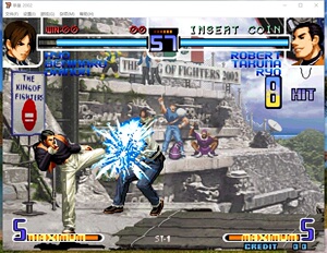 拳皇2002冰蓝版 电脑版 非光盘 fbas单机pc街机游戏