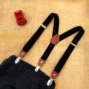 儿童背带夹男童女童宝宝吊裤夹幼儿裤子演出小孩背带夹肩带包邮潮