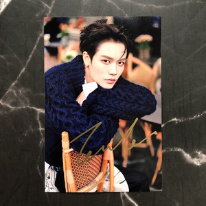 林彦俊亲笔签名照片亲笔保真活动宣传定妆照明星周边ninepercent