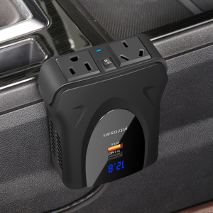 汽车转换器插头点烟器车充220v逆变12v闪充车载笔记本电脑充电器