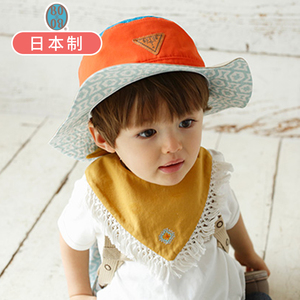 日本BOBO婴儿围兜三角巾新生儿童纱布围嘴围巾领巾防吐奶口水巾