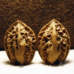 东北野生精品粗筋八棱大黄金叶血灯笼圆秋子楸子文玩核桃珍品收藏