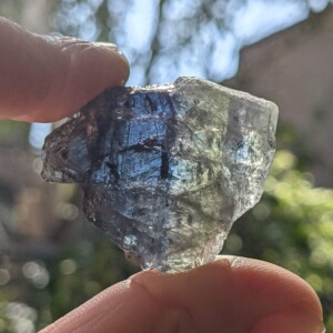 丹泉石坦桑石原矿1号 原石 tanzanite 坦桑尼亚 天然 矿物晶体