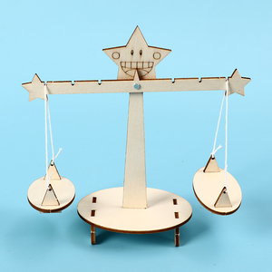 diy科技小制作中小学生手工拼装小天平儿童科教模型实验材料包