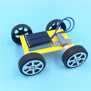 小学生科学实验教具 DIY手工材料科技小制作小器材趣味太阳能小车