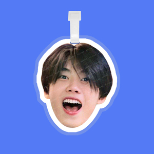 沙一汀行李牌痛苦面具大头登机牌双面挂牌书包吊牌周边