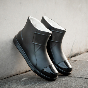 韩版春夏季加绒短筒时尚学生软底成人女装甜美防水鞋女雨鞋女雨靴