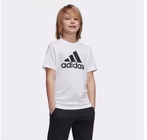 专柜正品adidas阿迪达斯男女儿童透气夏季短袖T恤运动潮流清仓