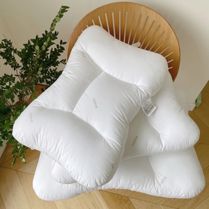 儿童枕记忆枕枕套6035男女成人秋冬乳胶蝶形枕巾加厚花枕旗舰店75