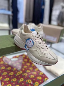 5代购 gucci 古驰 机器猫女款老爹鞋3434.537.53838.53939.5码