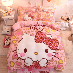 女童床单凯蒂猫