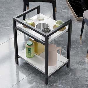 800人付款淘宝麻将桌茶几茶水架棋牌室专用麻将房置物架旁边四角烟灰