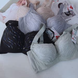 浪漫春天25010203溯流而上承托调整形c杯软胶圈乳头定位胸罩文胸