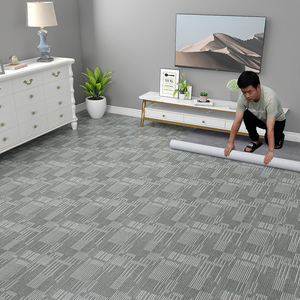 地板革家用环保无味卧室地面翻新改造水泥地直接铺地板贴自粘加厚