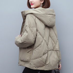 纯色简约休闲百搭短款棉服外套女2020年冬季新款宽松显瘦小棉袄潮