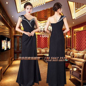 气质修身夜总会年会宴会聚会表演礼仪迎宾晚礼服夜场ktv佳丽小姐