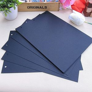 满15元包邮diy专用黑卡纸相册内页加页配件装饰手工10寸