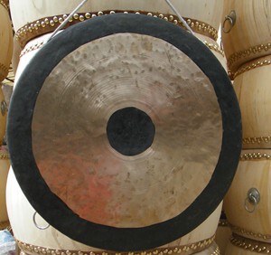 30cm-40cm开道锣铜锣/牛皮大鼓/防洪防汛50-100cm/平底锣  铜器