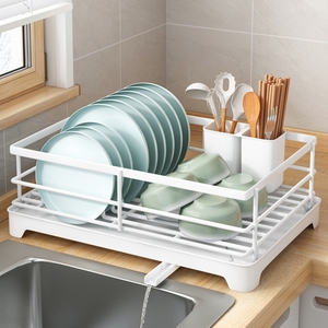 厨房碗碟沥水架水槽置物架盘子家用台面放碗盘餐具碗筷收纳盒碗架
