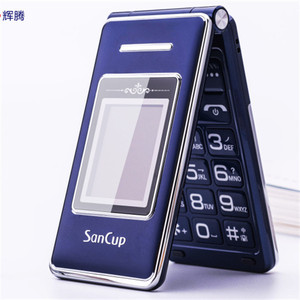 金国威c600辉腾双屏手写触屏翻盖大字体男士老年机老人机手机