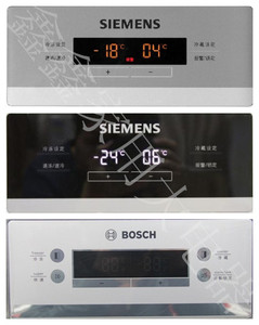 适用于西门子和博世冰箱配件 对开门显示器控制板电脑板显示屏