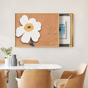 电表箱装饰画北欧餐厅创意