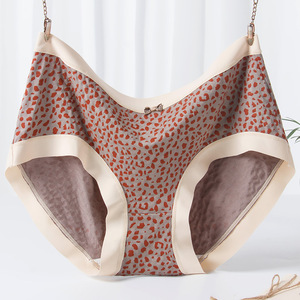 大码女士豹纹内裤