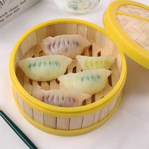 仿真饺子食物模型水饺水晶饺儿童游戏区域玩具橱窗装饰摆设道具