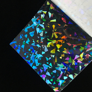 闪光闪砂镭射彩虹碎片闪点膜 a6a5a4冷裱膜相片膜橡皮章名片覆膜