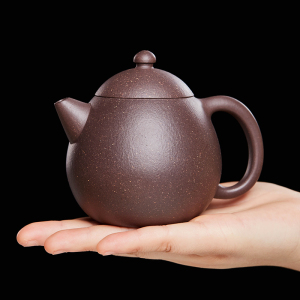宜兴紫砂壶纯全手工原矿紫罗兰紫泥小容量泡茶壶单壶名家龙旦壶