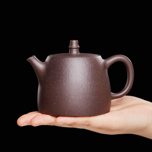 宜兴紫砂壶纯全手工原矿紫罗兰紫泥名家汉铎壶功夫茶具泡茶壶单壶