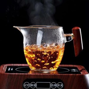 公道杯玻璃加厚耐热茶海分茶器高档过滤泡茶茶具配件透明功夫茶杯