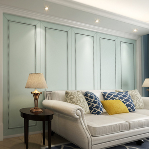 铆钉软包硬包背景墙