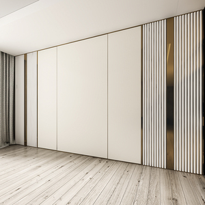 电视背景墙硬包简约