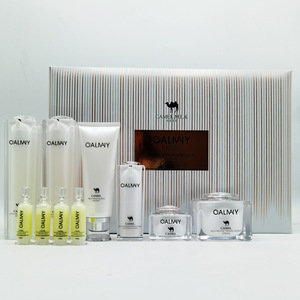 卡尔曼尼骆驼奶沙漠肌净透美肤套盒胶原蛋白水乳洗面奶女护肤套装