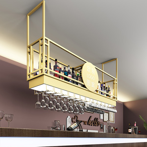 吧台吊灯酒架悬挂